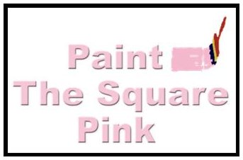 Paint the Square Pink logo